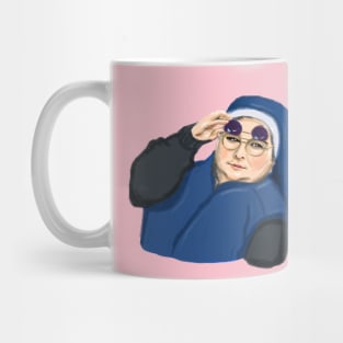 Sister Michael sunglasses side eye | no text version Mug